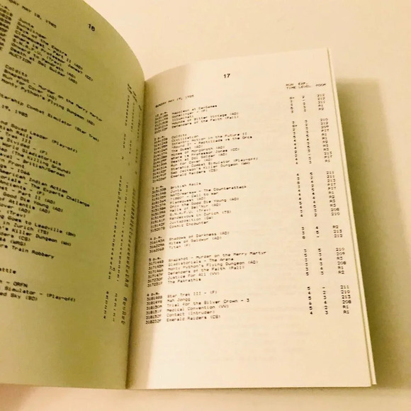 Vintage 1985 CanGames 85 Booklet Annual Gaming Convention - Picture 8 of 12